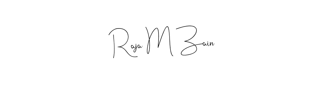 It looks lik you need a new signature style for name Raja M Zain. Design unique handwritten (Andilay-7BmLP) signature with our free signature maker in just a few clicks. Raja M Zain signature style 4 images and pictures png