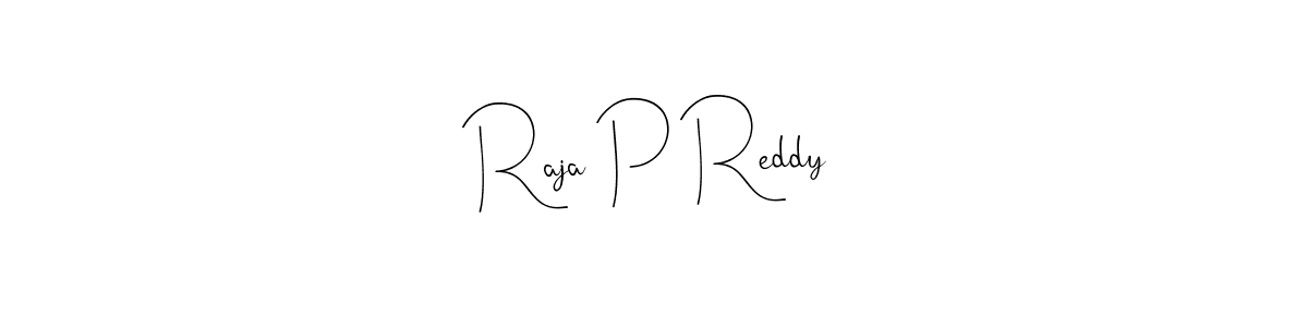 The best way (Andilay-7BmLP) to make a short signature is to pick only two or three words in your name. The name Raja P Reddy include a total of six letters. For converting this name. Raja P Reddy signature style 4 images and pictures png