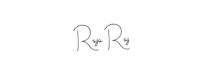 You should practise on your own different ways (Andilay-7BmLP) to write your name (Raja Raj) in signature. don't let someone else do it for you. Raja Raj signature style 4 images and pictures png