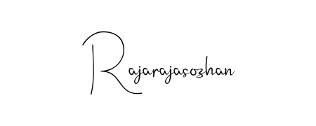 Design your own signature with our free online signature maker. With this signature software, you can create a handwritten (Andilay-7BmLP) signature for name Rajarajasozhan. Rajarajasozhan signature style 4 images and pictures png