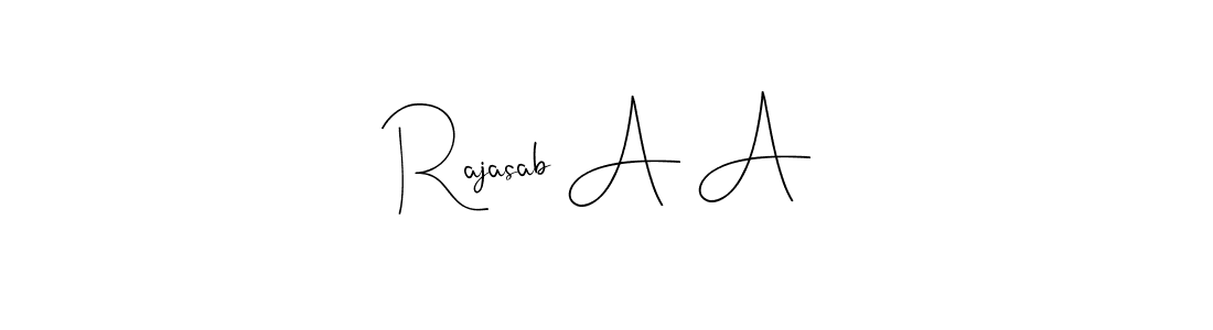 Similarly Andilay-7BmLP is the best handwritten signature design. Signature creator online .You can use it as an online autograph creator for name Rajasab A A. Rajasab A A signature style 4 images and pictures png