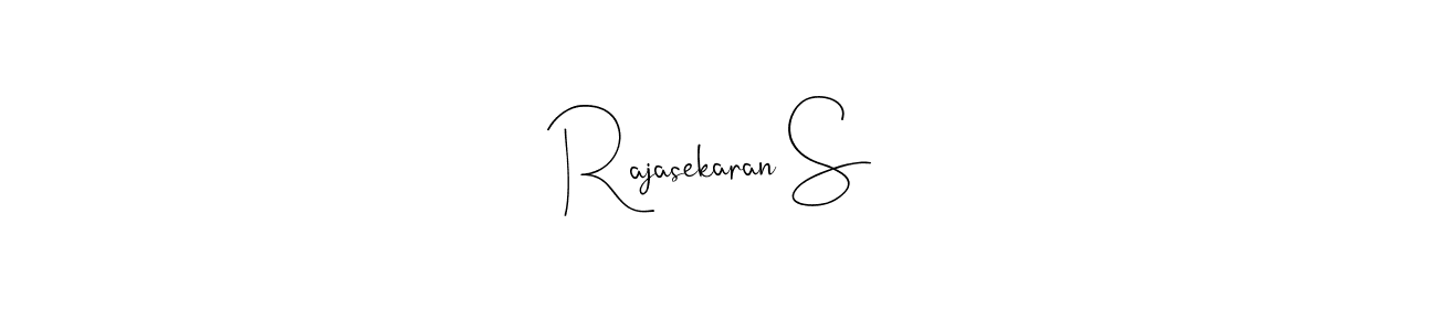 Also You can easily find your signature by using the search form. We will create Rajasekaran S name handwritten signature images for you free of cost using Andilay-7BmLP sign style. Rajasekaran S signature style 4 images and pictures png