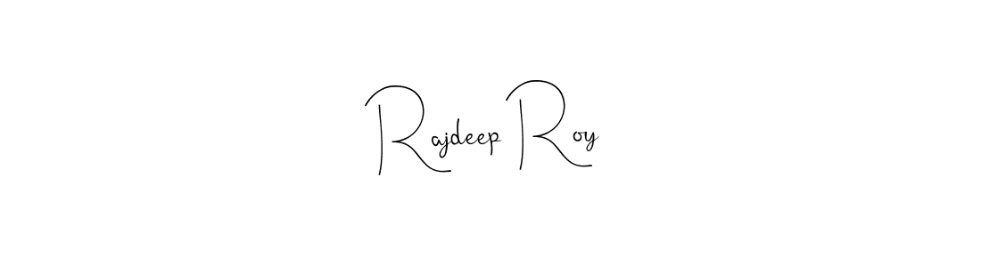 Rajdeep Roy stylish signature style. Best Handwritten Sign (Andilay-7BmLP) for my name. Handwritten Signature Collection Ideas for my name Rajdeep Roy. Rajdeep Roy signature style 4 images and pictures png