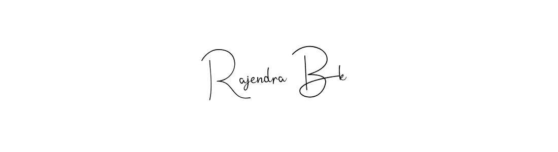 You should practise on your own different ways (Andilay-7BmLP) to write your name (Rajendra Bk) in signature. don't let someone else do it for you. Rajendra Bk signature style 4 images and pictures png