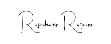 Stand out with a creative autograph for Rajeshwer Ratnam. The Andilay-7BmLP styling blends modern aesthetics with classic signature flourishes. Rajeshwer Ratnam signature style 4 images and pictures png