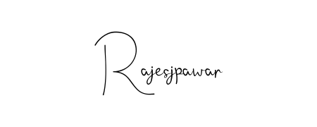 Use a signature maker to create a handwritten signature online. With this signature software, you can design (Andilay-7BmLP) your own signature for name Rajesjpawar. Rajesjpawar signature style 4 images and pictures png