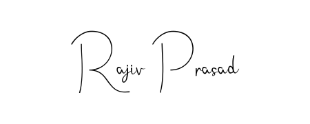 This is the best signature style for the Rajiv Prasad name. Also you like these signature font (Andilay-7BmLP). Mix name signature. Rajiv Prasad signature style 4 images and pictures png