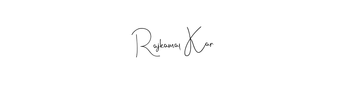 Also You can easily find your signature by using the search form. We will create Rajkamal Kar name handwritten signature images for you free of cost using Andilay-7BmLP sign style. Rajkamal Kar signature style 4 images and pictures png