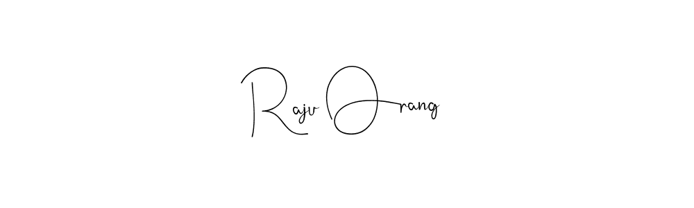 Here are the top 10 professional signature styles for the name Raju Orang. These are the best autograph styles you can use for your name. Raju Orang signature style 4 images and pictures png