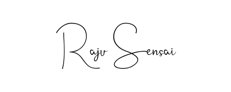 Download transparent PNG signature for name Raju Sensai styled with Andilay-7BmLP font. Ready to paste directly into PDF and Word agreements. Raju Sensai signature style 4 images and pictures png