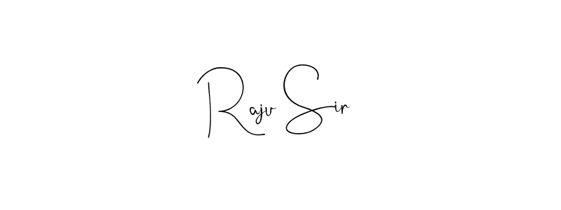 How to make Raju Sir signature? Andilay-7BmLP is a professional autograph style. Create handwritten signature for Raju Sir name. Raju Sir signature style 4 images and pictures png