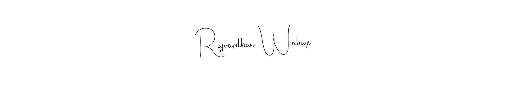 You can use this online signature creator to create a handwritten signature for the name Rajvardhan Wabale. This is the best online autograph maker. Rajvardhan Wabale signature style 4 images and pictures png
