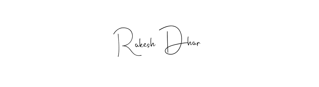 How to Draw Rakesh Dhar signature style? Andilay-7BmLP is a latest design signature styles for name Rakesh Dhar. Rakesh Dhar signature style 4 images and pictures png