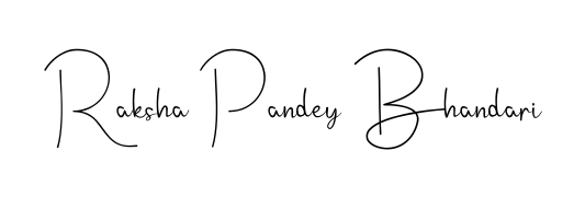 Stand out with a creative autograph for Raksha Pandey Bhandari. The Andilay-7BmLP styling blends modern aesthetics with classic signature flourishes. Raksha Pandey Bhandari signature style 4 images and pictures png