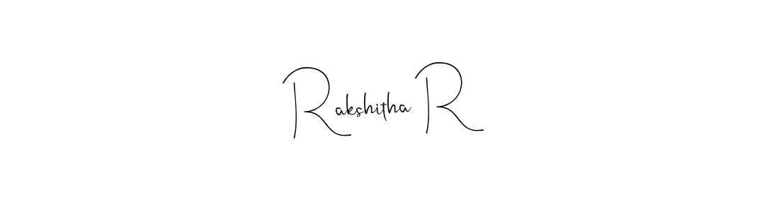 See photos of Rakshitha R official signature by Spectra . Check more albums & portfolios. Read reviews & check more about Andilay-7BmLP font. Rakshitha R signature style 4 images and pictures png