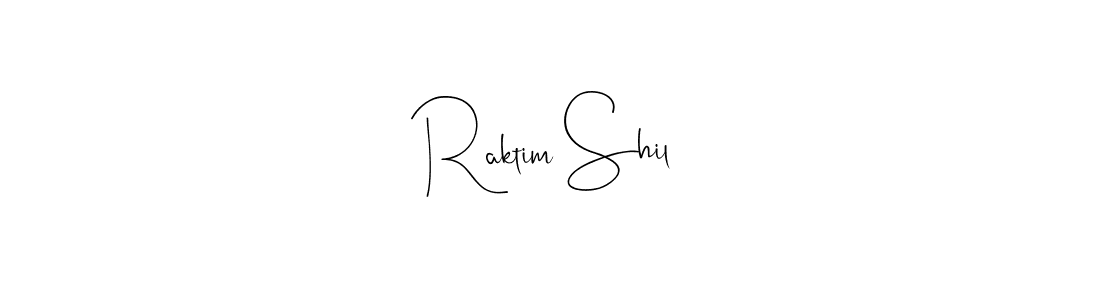 How to Draw Raktim Shil signature style? Andilay-7BmLP is a latest design signature styles for name Raktim Shil. Raktim Shil signature style 4 images and pictures png