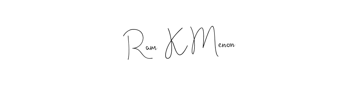 How to Draw Ram  K Menon signature style? Andilay-7BmLP is a latest design signature styles for name Ram  K Menon. Ram  K Menon signature style 4 images and pictures png