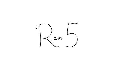 Also You can easily find your signature by using the search form. We will create Ram 5 name handwritten signature images for you free of cost using Andilay-7BmLP sign style. Ram 5 signature style 4 images and pictures png