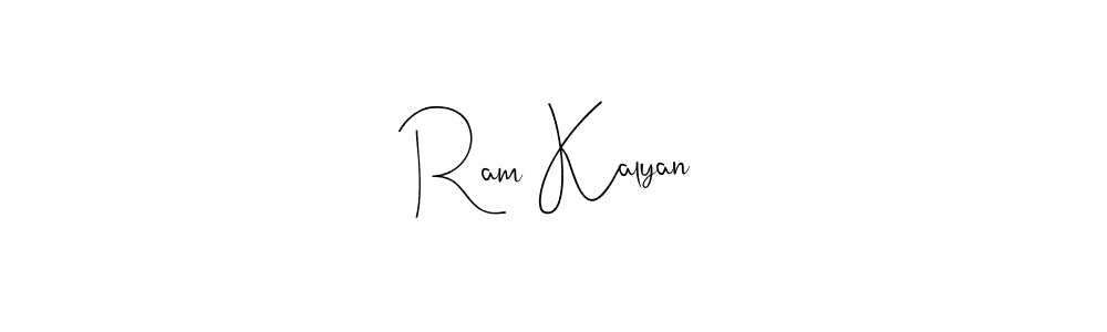 Also You can easily find your signature by using the search form. We will create Ram Kalyan name handwritten signature images for you free of cost using Andilay-7BmLP sign style. Ram Kalyan signature style 4 images and pictures png
