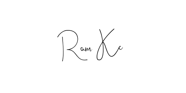 Similarly Andilay-7BmLP is the best handwritten signature design. Signature creator online .You can use it as an online autograph creator for name Ram Kc. Ram Kc signature style 4 images and pictures png