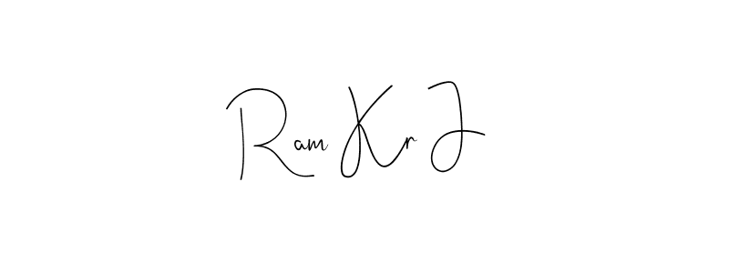 Here are the top 10 professional signature styles for the name Ram Kr J. These are the best autograph styles you can use for your name. Ram Kr J signature style 4 images and pictures png