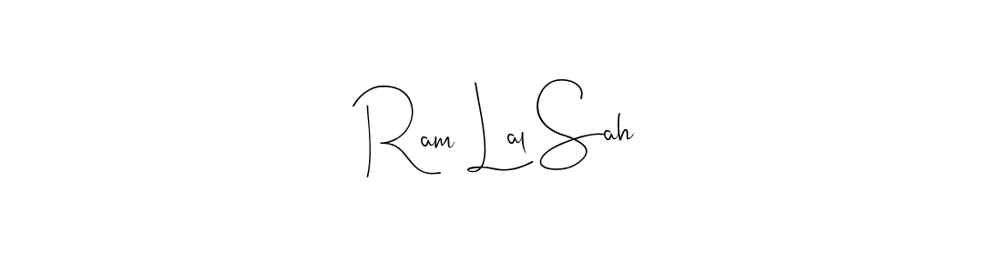Design your own signature with our free online signature maker. With this signature software, you can create a handwritten (Andilay-7BmLP) signature for name Ram Lal Sah. Ram Lal Sah signature style 4 images and pictures png