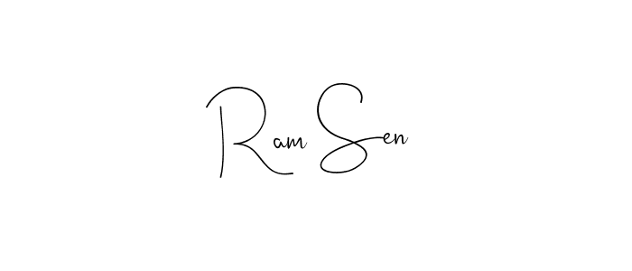 The best way (Andilay-7BmLP) to make a short signature is to pick only two or three words in your name. The name Ram Sen include a total of six letters. For converting this name. Ram Sen signature style 4 images and pictures png