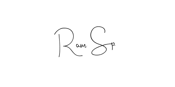 It looks lik you need a new signature style for name Ram Sp. Design unique handwritten (Andilay-7BmLP) signature with our free signature maker in just a few clicks. Ram Sp signature style 4 images and pictures png