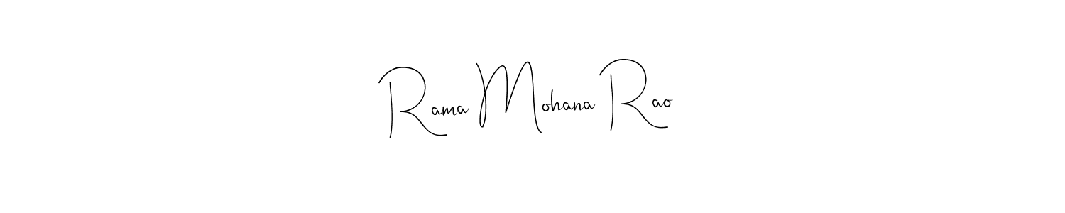 You can use this online signature creator to create a handwritten signature for the name Rama Mohana Rao. This is the best online autograph maker. Rama Mohana Rao signature style 4 images and pictures png