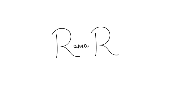 How to Draw Rama R signature style? Andilay-7BmLP is a latest design signature styles for name Rama R. Rama R signature style 4 images and pictures png