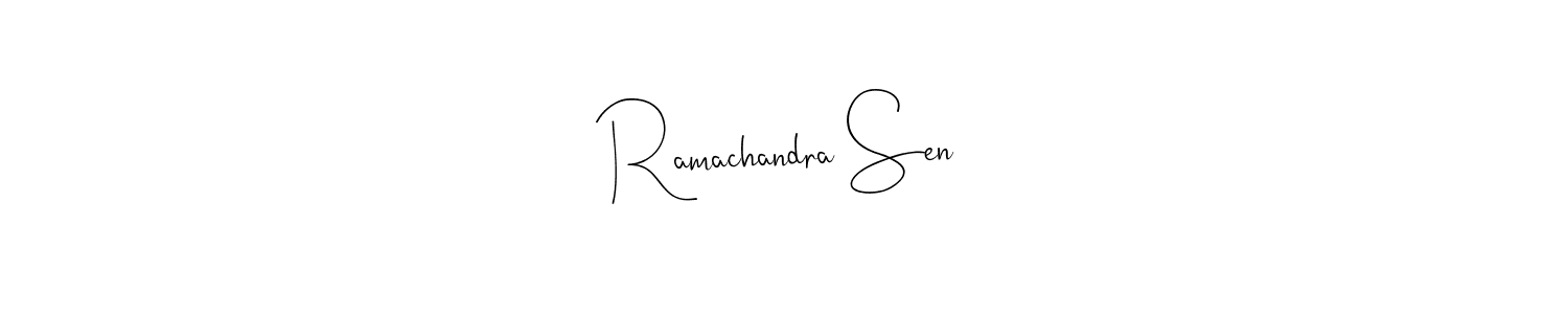 Here are the top 10 professional signature styles for the name Ramachandra Sen. These are the best autograph styles you can use for your name. Ramachandra Sen signature style 4 images and pictures png
