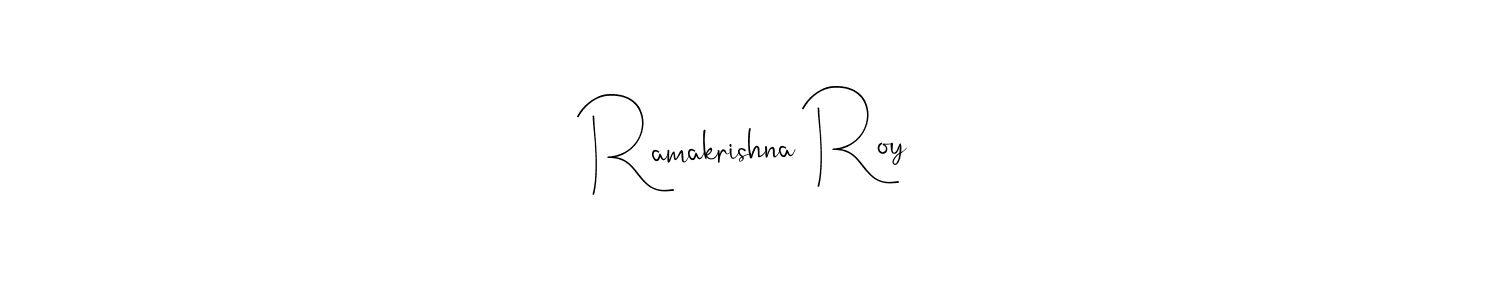 This is the best signature style for the Ramakrishna Roy name. Also you like these signature font (Andilay-7BmLP). Mix name signature. Ramakrishna Roy signature style 4 images and pictures png