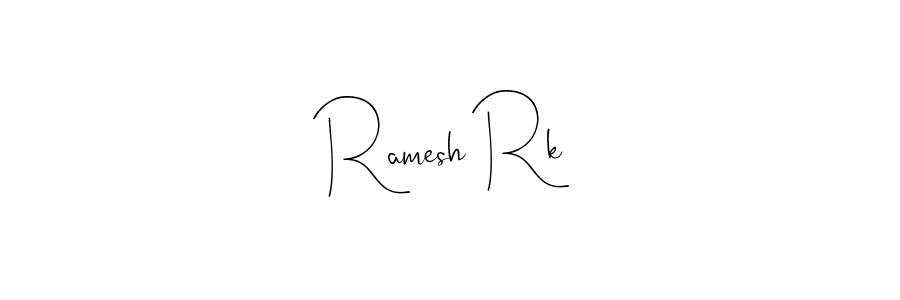 It looks lik you need a new signature style for name Ramesh Rk. Design unique handwritten (Andilay-7BmLP) signature with our free signature maker in just a few clicks. Ramesh Rk signature style 4 images and pictures png