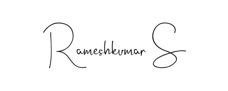 Design your own signature with our free online signature maker. With this signature software, you can create a handwritten (Andilay-7BmLP) signature for name Rameshkumar S. Rameshkumar S signature style 4 images and pictures png