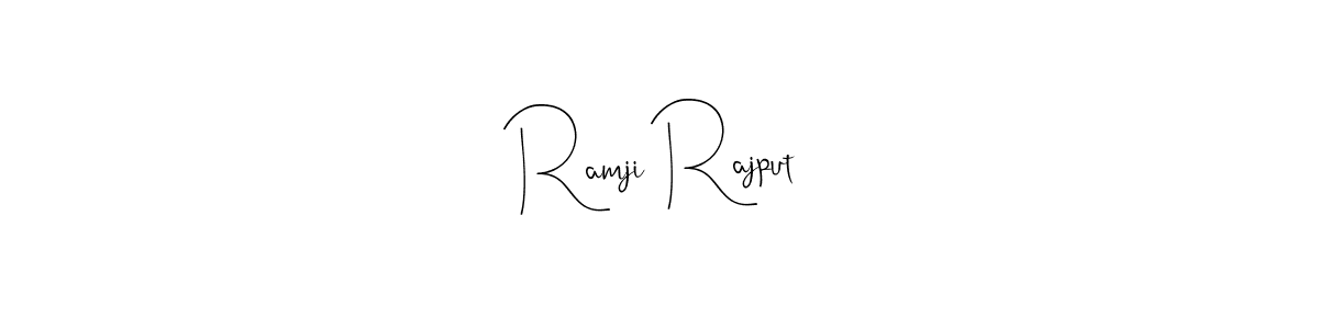 86+ Ramji Rajput Name Signature Style Ideas | New Digital Signature