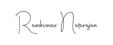 Elevate your brand with a stunning Ramkumar Natarajan eSignature. The Andilay-7BmLP style provides a balanced, flowing aesthetic for everyday signing. Ramkumar Natarajan signature style 4 images and pictures png