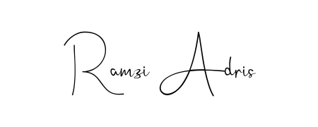 Also we have Ramzi Adris name is the best signature style. Create professional handwritten signature collection using Andilay-7BmLP autograph style. Ramzi Adris signature style 4 images and pictures png
