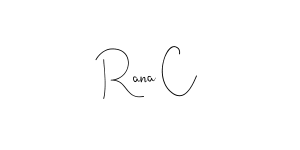You can use this online signature creator to create a handwritten signature for the name Rana C. This is the best online autograph maker. Rana C signature style 4 images and pictures png