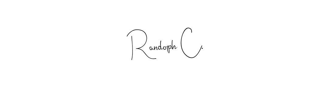 Check out images of Autograph of Randolph C. name. Actor Randolph C. Signature Style. Andilay-7BmLP is a professional sign style online. Randolph C. signature style 4 images and pictures png