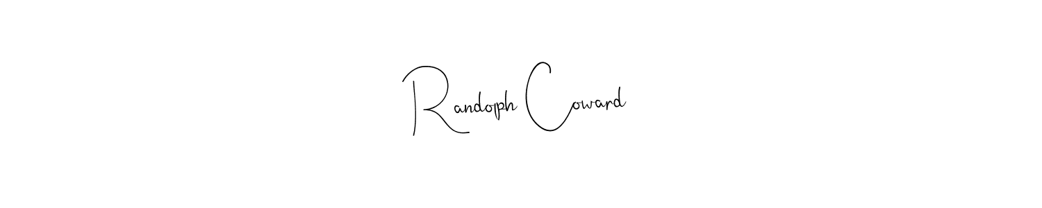 You can use this online signature creator to create a handwritten signature for the name Randolph Coward. This is the best online autograph maker. Randolph Coward signature style 4 images and pictures png