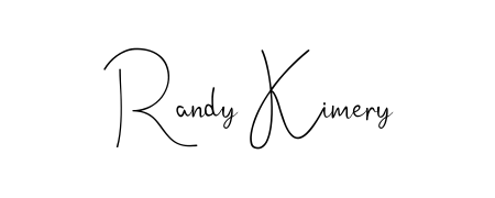 Personalize your online presence with Randy Kimery signature rendered in elegant Andilay-7BmLP font. Great for website footers and blogs. Randy Kimery signature style 4 images and pictures png