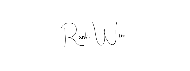 How to Draw Ranh Win signature style? Andilay-7BmLP is a latest design signature styles for name Ranh Win. Ranh Win signature style 4 images and pictures png