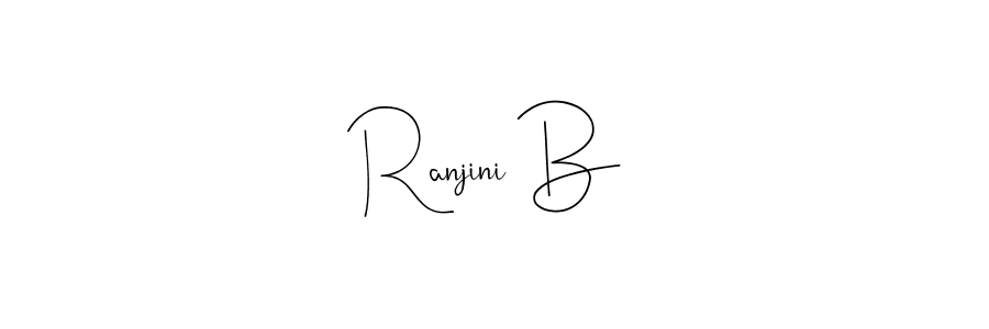 This is the best signature style for the Ranjini B name. Also you like these signature font (Andilay-7BmLP). Mix name signature. Ranjini B signature style 4 images and pictures png