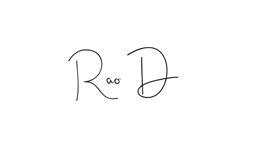 Best and Professional Signature Style for Rao D. Andilay-7BmLP Best Signature Style Collection. Rao D signature style 4 images and pictures png
