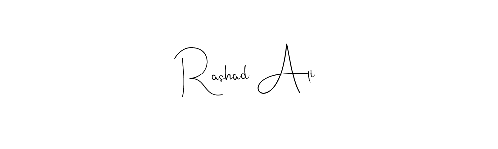 Andilay-7BmLP is a professional signature style that is perfect for those who want to add a touch of class to their signature. It is also a great choice for those who want to make their signature more unique. Get Rashad Ali name to fancy signature for free. Rashad Ali signature style 4 images and pictures png