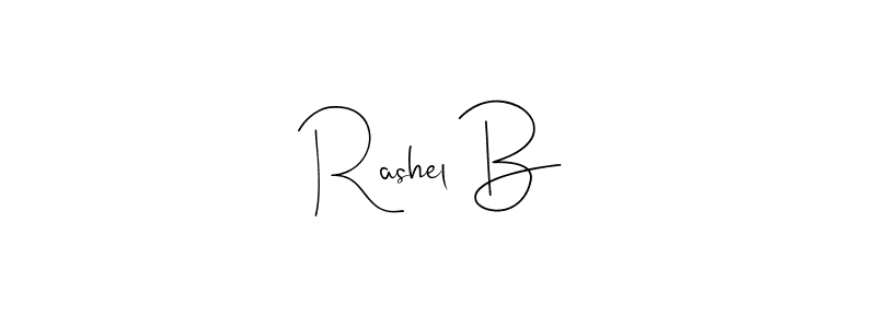 Once you've used our free online signature maker to create your best signature Andilay-7BmLP style, it's time to enjoy all of the benefits that Rashel B name signing documents. Rashel B signature style 4 images and pictures png