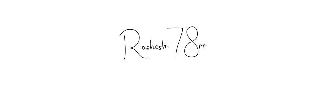 How to Draw Rashesh78rr signature style? Andilay-7BmLP is a latest design signature styles for name Rashesh78rr. Rashesh78rr signature style 4 images and pictures png