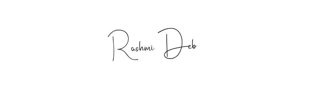 if you are searching for the best signature style for your name Rashmi Deb. so please give up your signature search. here we have designed multiple signature styles  using Andilay-7BmLP. Rashmi Deb signature style 4 images and pictures png