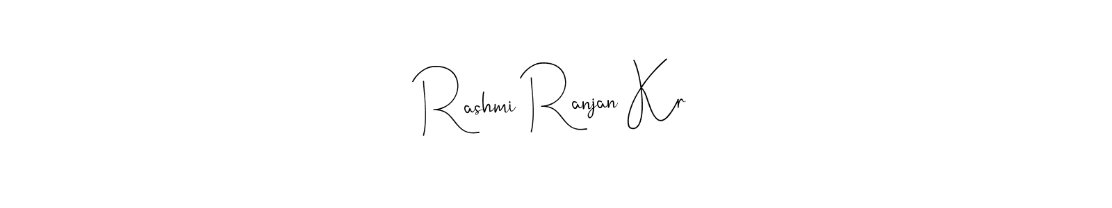 Create a beautiful signature design for name Rashmi Ranjan Kr. With this signature (Andilay-7BmLP) fonts, you can make a handwritten signature for free. Rashmi Ranjan Kr signature style 4 images and pictures png