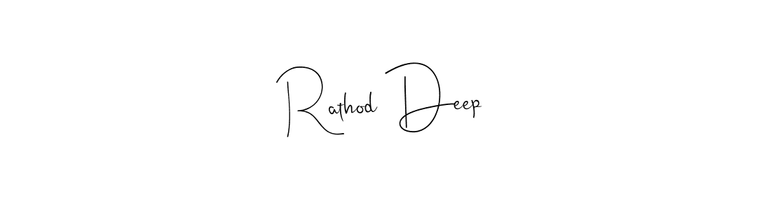 You should practise on your own different ways (Andilay-7BmLP) to write your name (Rathod Deep) in signature. don't let someone else do it for you. Rathod Deep signature style 4 images and pictures png